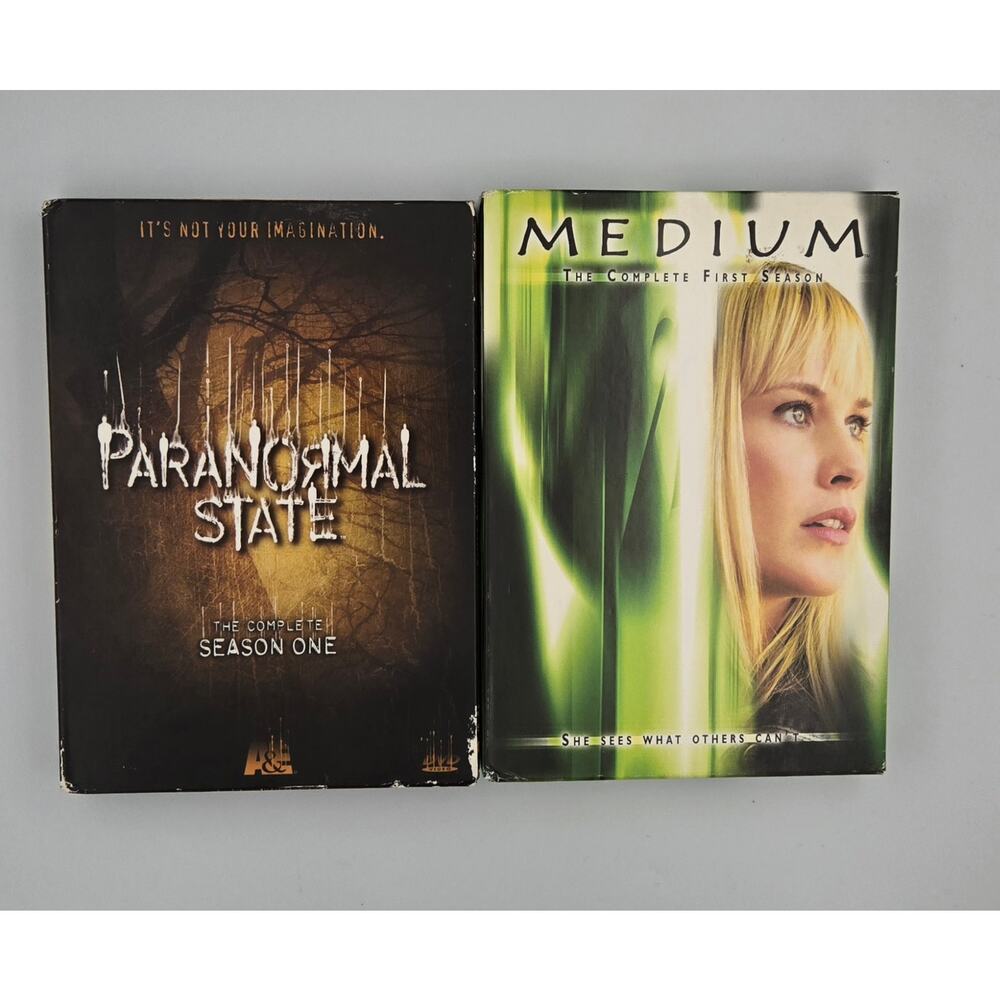 Paranormal State Season One and Medium Season One on DVD